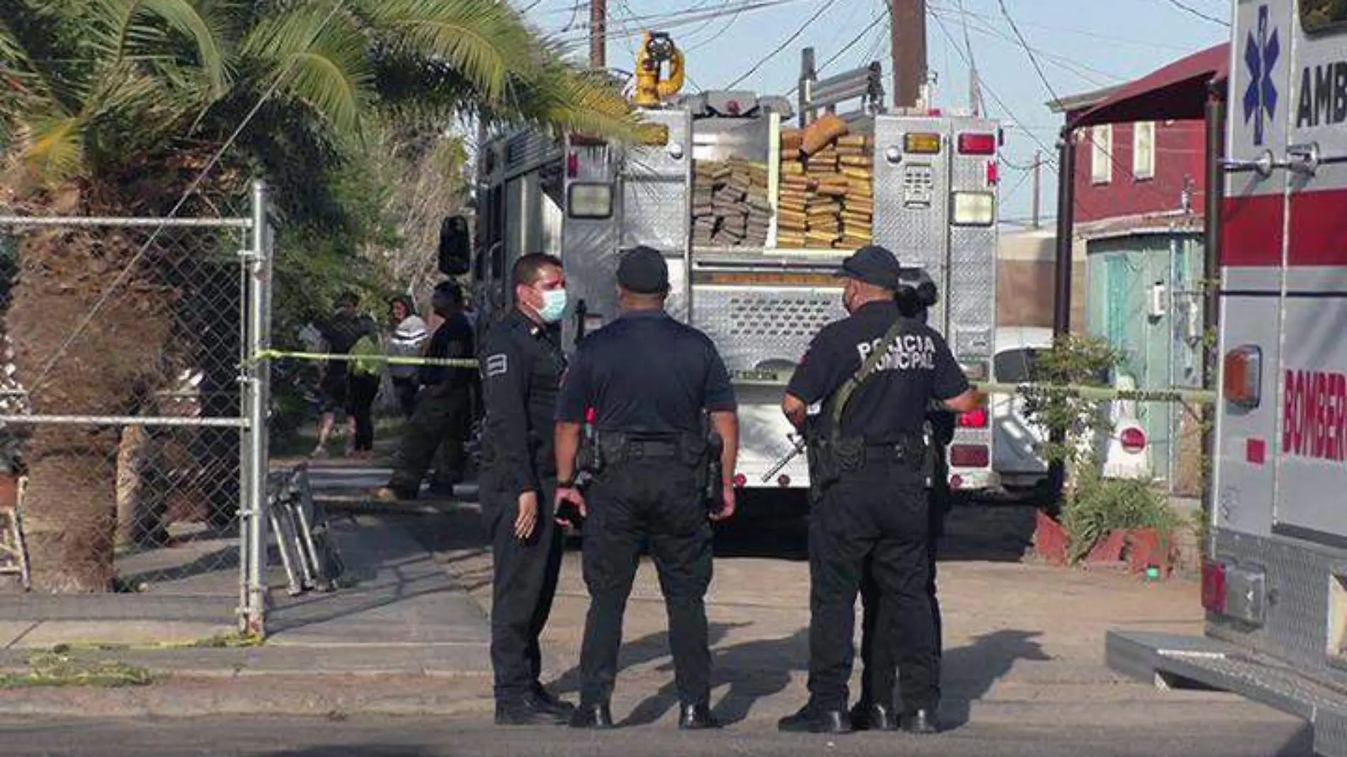 Menor calcinado en las Fuentes 2